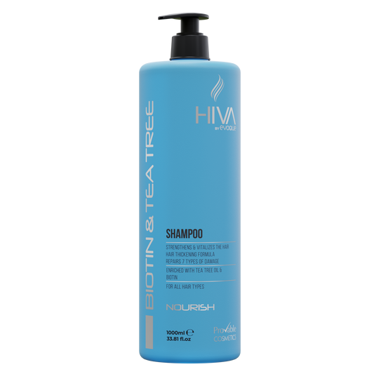 1 Biotin Shampoo Professional, 1000ml Hiva by Evoque