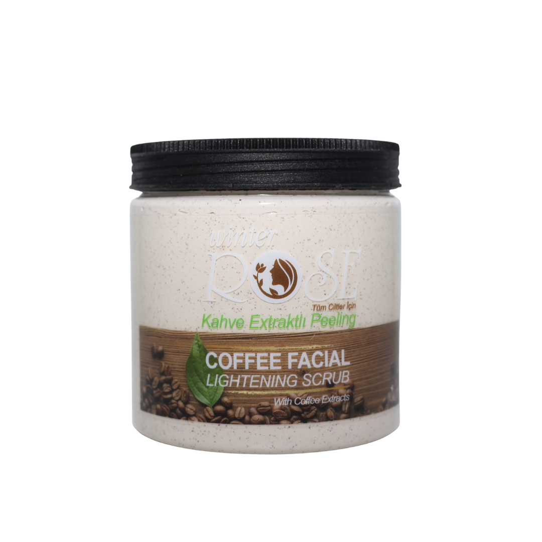 Scrub de față si corp, cafea - Winter Rose 500gr