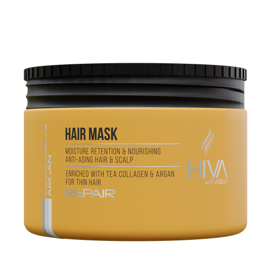 Argan Hair Mask Professional, 250ml Hiva by Evoque