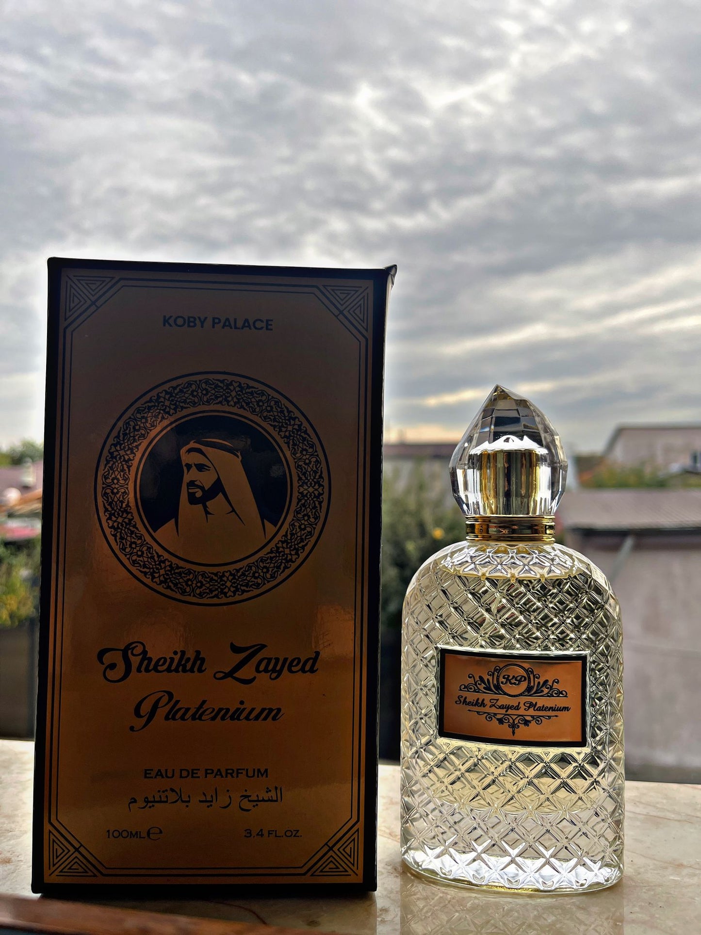 SHEIKH ZAYED PLATENIUM by KP 100ml Unisex, Parfum Arabesc Dubai Fragrance